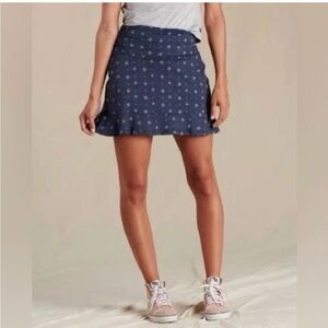 Toad & Co Chaka Ruffle Skirt | S